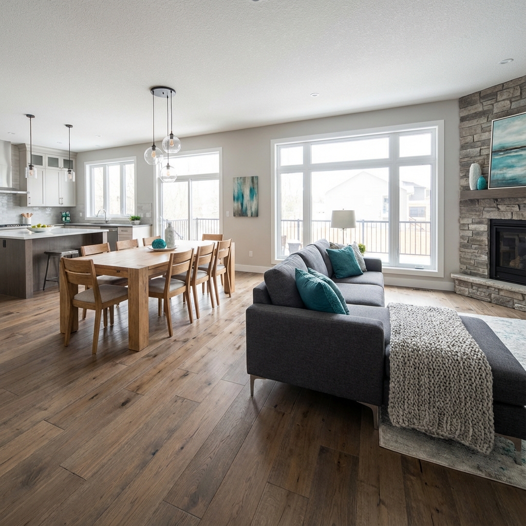 Complete home renovation with open concept living